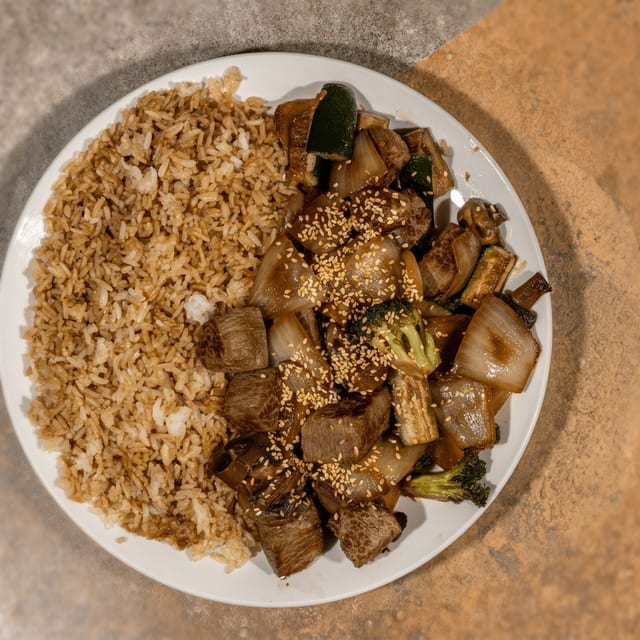 Steak Hibachi/Teriyaki.