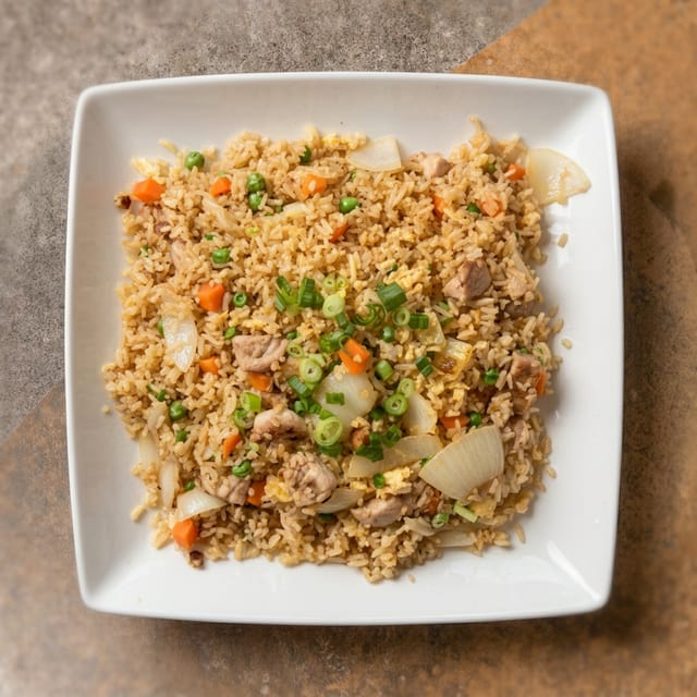 C5- Com Chien Bo (Beef Fried Rice).